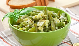 Salada de vagem que as crianças vão amar
