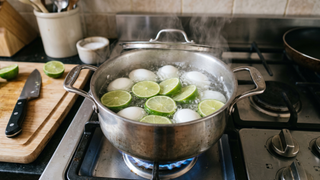 Por que adicionar algumas fatias de limão fresco à panela ao cozinhar ovos? TudoGostoso revela truque que pouco gente conhece