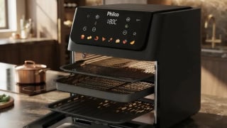 Precisando de mais espaço? Air Fryer Philco de 16 litros fica R$ 174 mais barata no Mercado Livre