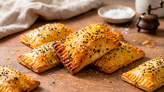 Pastelzinho caseiro sem glúten e com batata-doce você aprende no TudoGostoso: perfeito para congelar