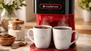 Cafeteira compacta prepara dois cafés de uma vez e está por menos de R$ 100