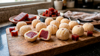 O melhor docinho do TudoGostoso para quem gosta de uma combinação agridoce: receita de brigadeiro Romeu e Julieta