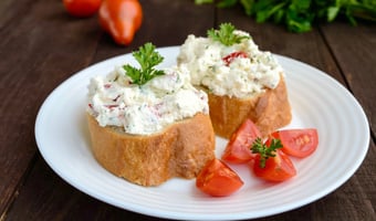 Patê de Ricota simples