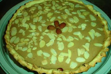 Torta de café com amêndoas light