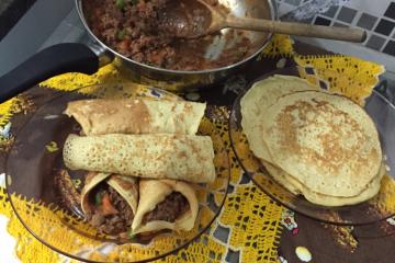Panquecas de carne