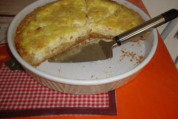 Quiche integral 4 queijos