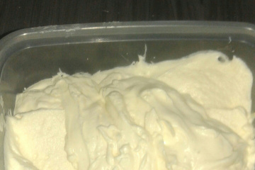 Chantilly caseiro