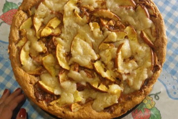 Torta de maçã simples