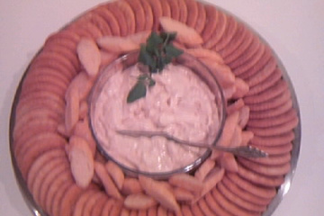 Patê de creme de cebola