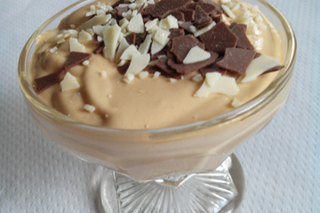Mousse de doce de leite