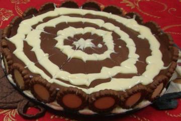 Torta de chocolate branco