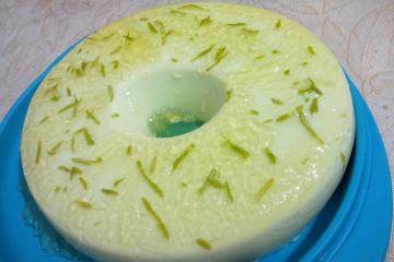 Pudim especial de limão