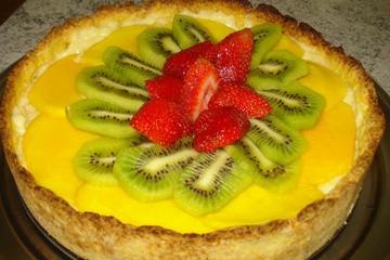 Massa Brisée (base para tortas doces e salgadas - massa crocante.)