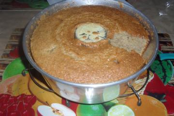 Bolo de gengibre macio