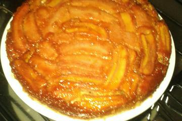 Torta de banana no liquidificador