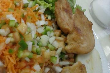 Frango empanado fácil
