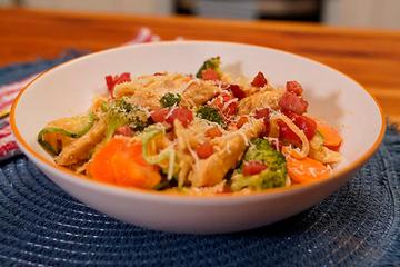 Chicken Pasta Primavera