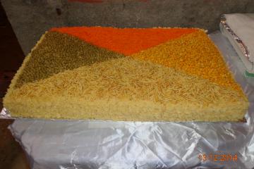 Torta salgada de pão de forma