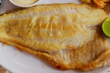Filé de peixe na airfryer