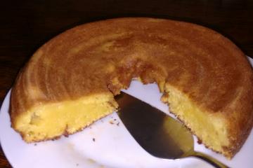 Bolo pamonha cremoso