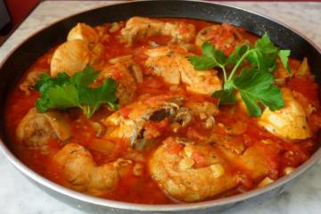 Frango ao molho curry