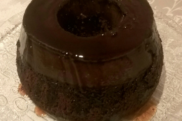 Bolo cremoso de cenoura