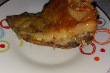 Bolo de banana da terra frita