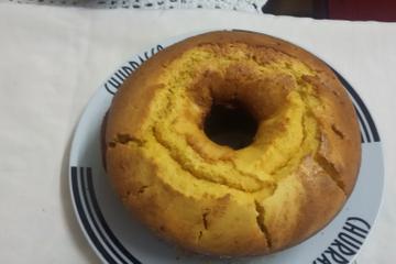 Bolo de cenoura sem ovos e com leite de soja