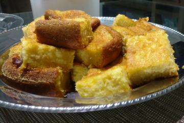 Bolo de milho cremoso