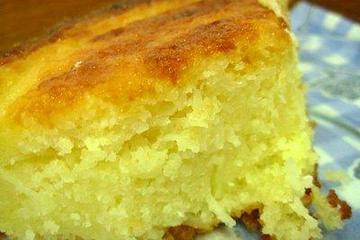 Bolo de macaxeira