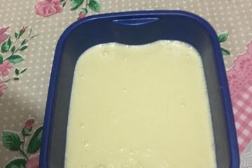 Leite condensado caseiro