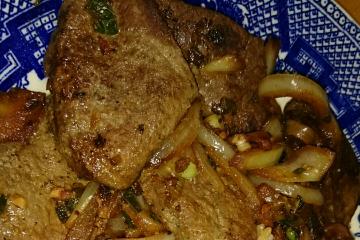 Receita de Bife de fígado frito, enviada por pa