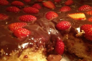 Bolo de morango