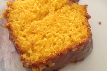 Bolo de cenoura com brigadeiro mole