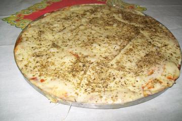 Massa de pizza fofinha da mamãe