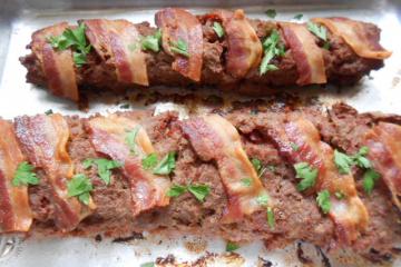 Rocambole de carne moída