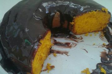 Bolo de cenoura fofinho