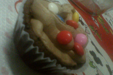 Cupcake de Nutella e Ovomaltine