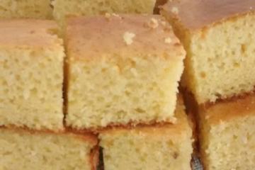 Bolo de fubá rápido