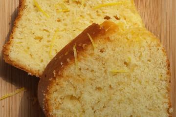 Bolo de limão siciliano
