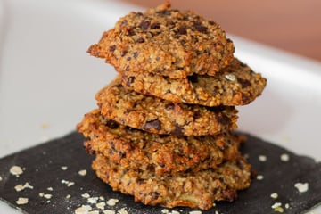 Cookie de banana com aveia: receita fácil que as crianças podem preparar no lanche