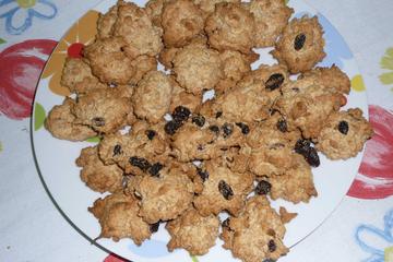 Cookie de aveia e mel