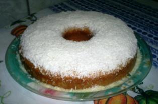 Bolo gelado de coco