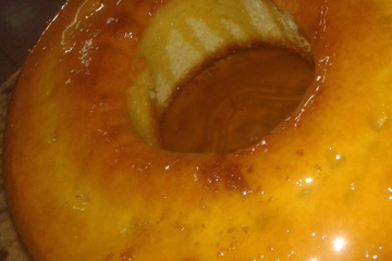 Calda para bolo de laranja