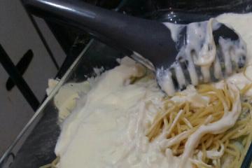 Molho branco para macarrão