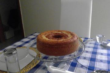 Bolo de laranja simples
