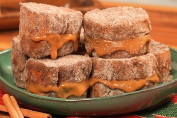 A melhor rabanada de Natal na airfryer: fácil, sem óleo e recheada com muito doce de leite!