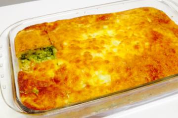 Torta de brócolis