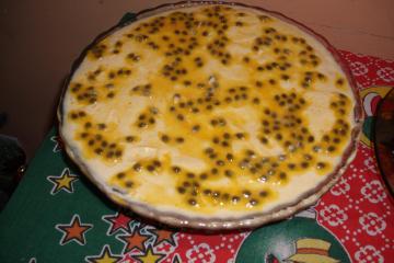 Pavê de maracujá