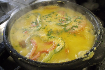 Moqueca de cação e tainha